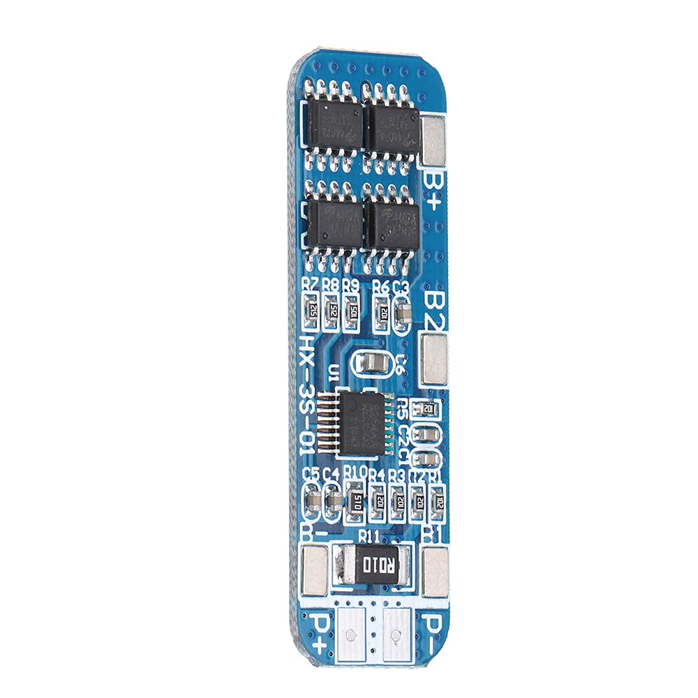 DollaTek 2 sztuki 3S 12V 18650 10A BMS ?adowarka litowo-jonowa bateria litowa karta ochronna 10,8V 11,1V 12,6V
