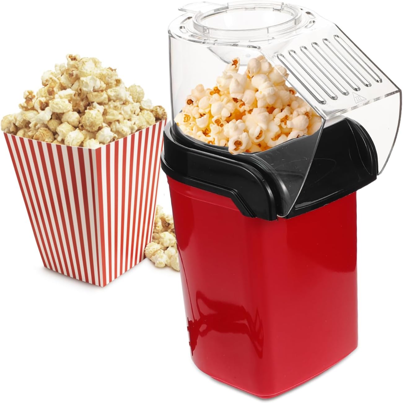 DOITOOL 110v Quick- Popcorn Stovetop Electric Popcorn Machine Oil Compact for Kitchen Movie Night Party and Family Gatherings