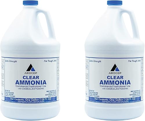 Líquido limpiador de amoníaco transparente, 2 galones, multiusos, solución de limpieza multisuperficie que elimina grasa, manchas de agua dura y disponible en Yaxa Guatemala