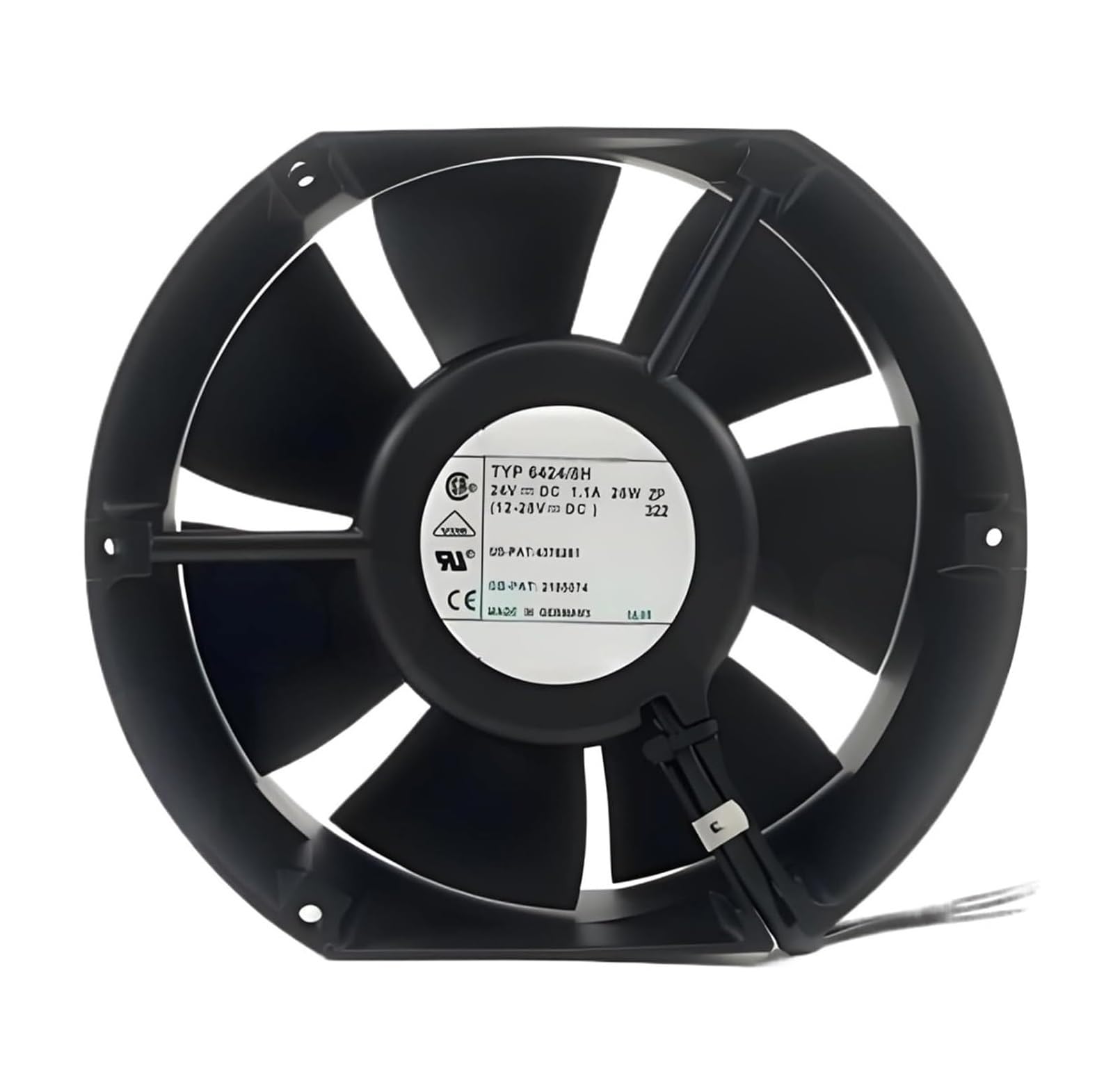 YMUGUEGH TYP6424/8H 24V 1.1A 26W Cooling Fan