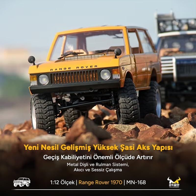 MN Model MN168 1/12 Range Rover Classic 1970 4WD Crawler Offroad