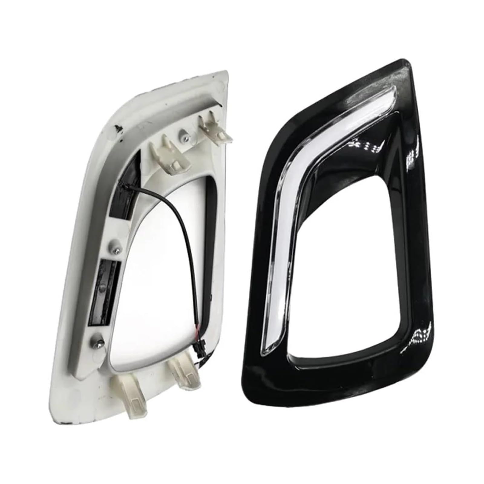 Genérico Luz Señal Giro Lámparas Antiniebla Diurnas LED DRL Lámpara Luces Para NISSAN Para NAVARA NP300 2015 2016 2017 2018 Intermitente Indicador Lateral