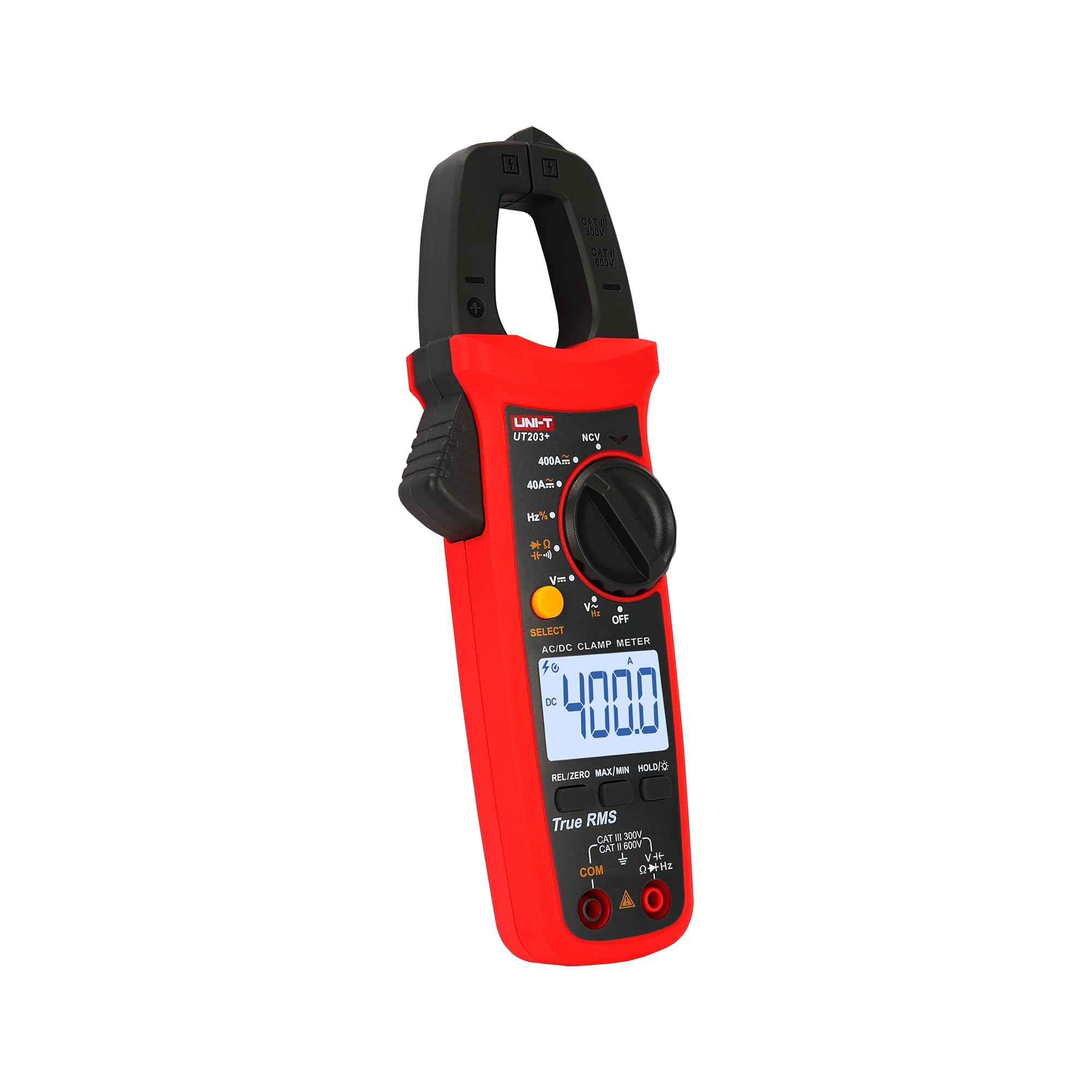 Digitaler Zangenmessgerät UNI-T UT203+/MIE0402, Spannungsmessung AC/DC, Schaltungs- und LED-Kontinuitätst