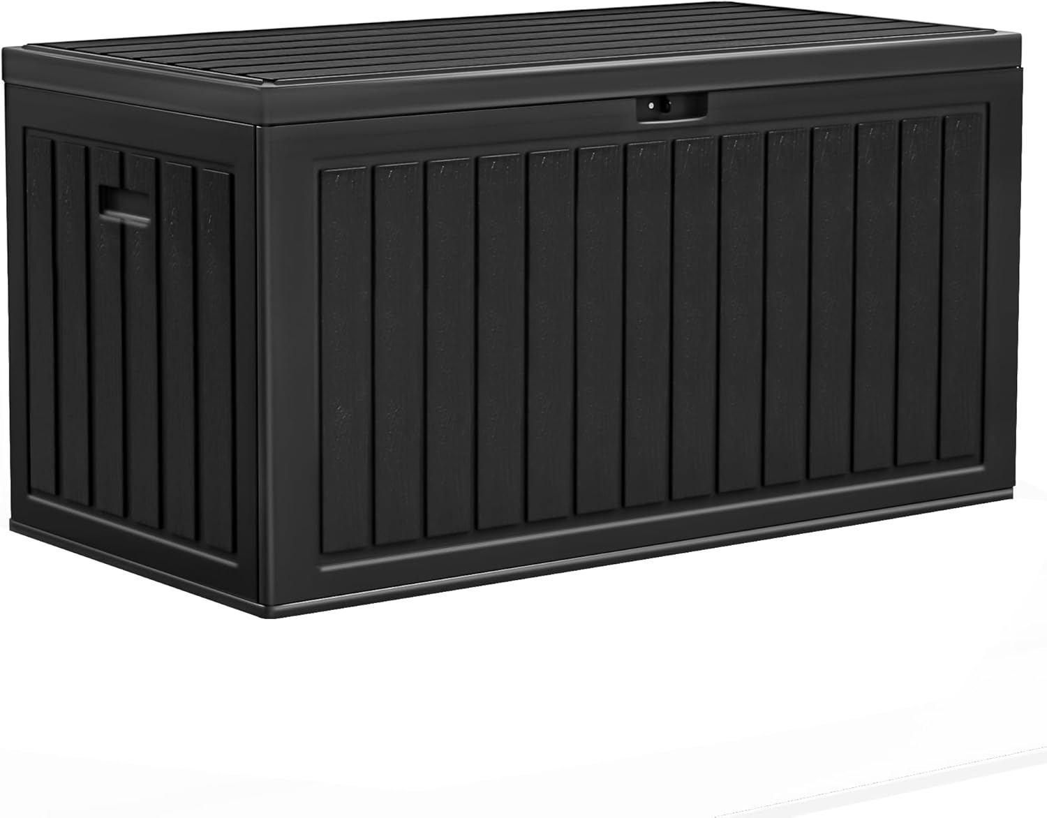 YITAHOME 90 Gallon Large Deck Box, DoubleWall Resin