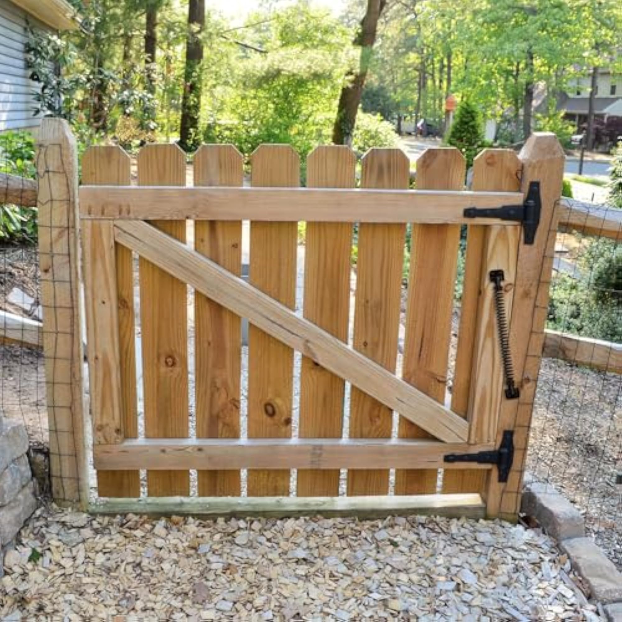 Heavy Duty Automatic Closure Hardware for Gate Door
