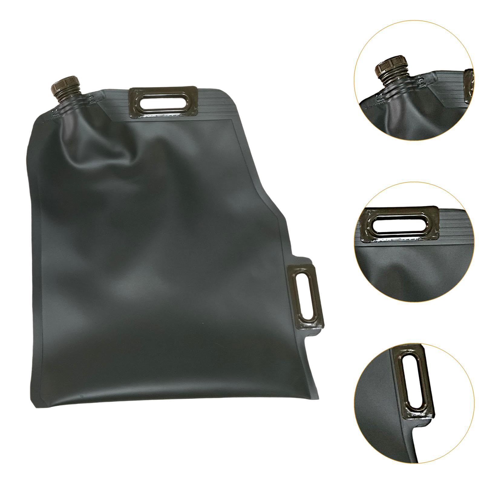 Milageto Bolsa de aceite suave, vejiga, tanque de combustible, para viajes largos, resistente, para exteriores, bolsa de aceite, contenedor de combustible, 30l