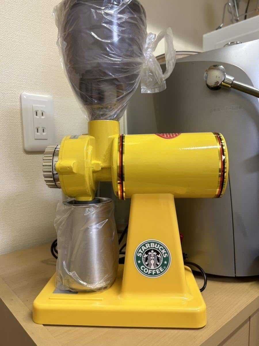 電動コーヒーミル　イエロー Amazon | スターバックス 電動ミル 電動グラインダー コーヒー