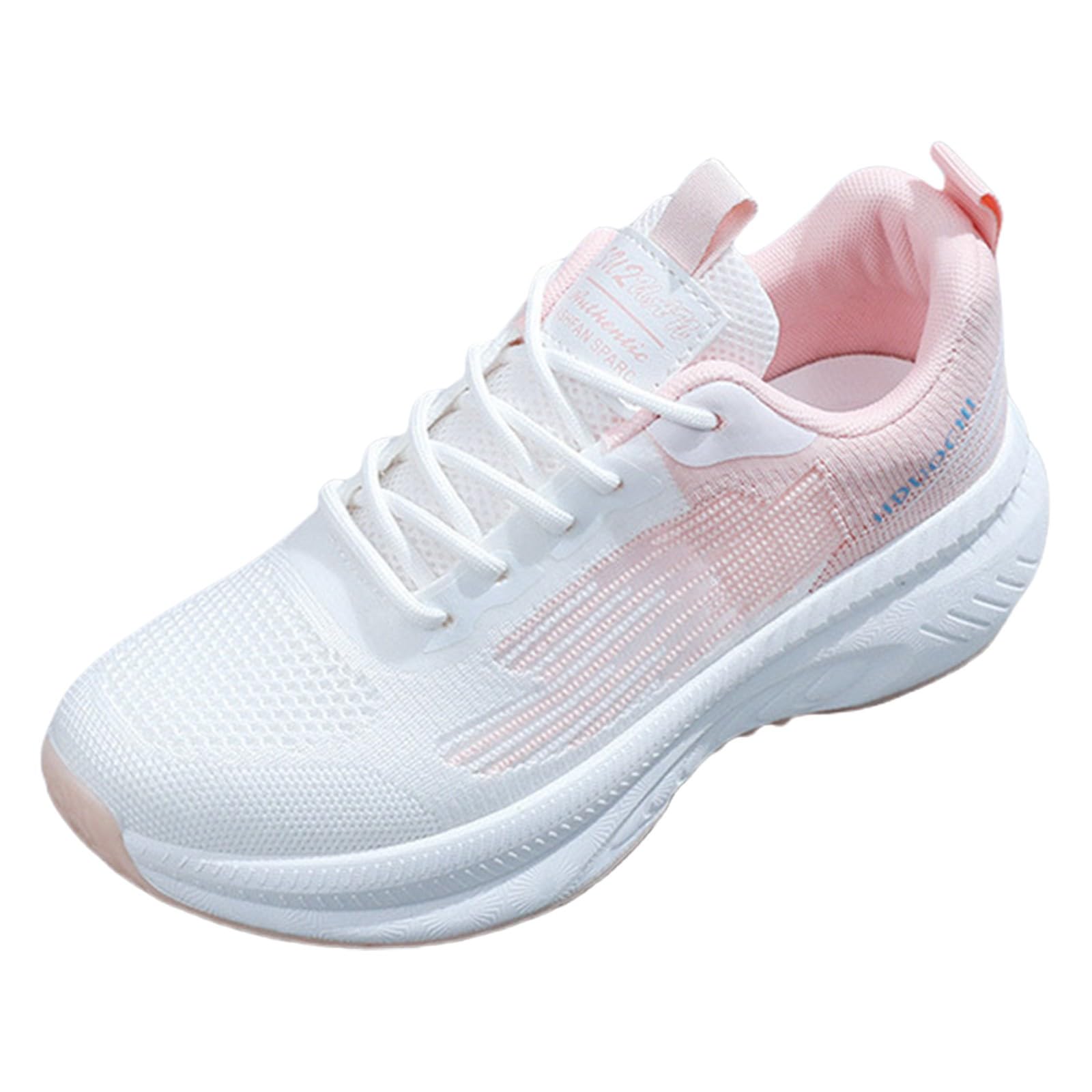 Scarpe da Palestra Donna Traspiranti Comode Sneakers Bianche Donna | Scarpe Ginnastica in Tomaia Maglia per Passeggiata Invernale Sneakers Ragazza Concezione Ergonomica Fibra Ecologica