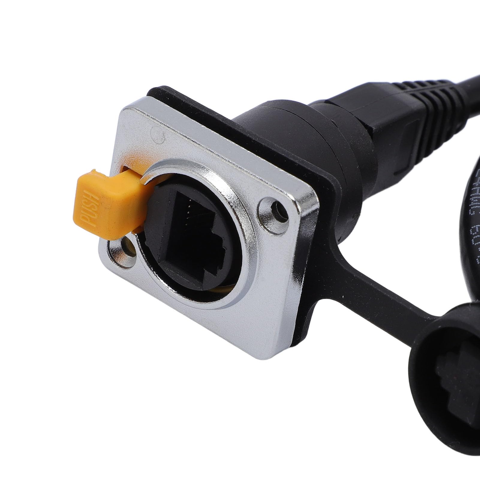 Câble d'Extension Ethernet STP RJ45 Mâle vers Femelle, Conception Étanche Connexion Stable Adaptateur Réseau LAN pour Routeurs Commutateurs Caméras (1.km/4.adjectif)
