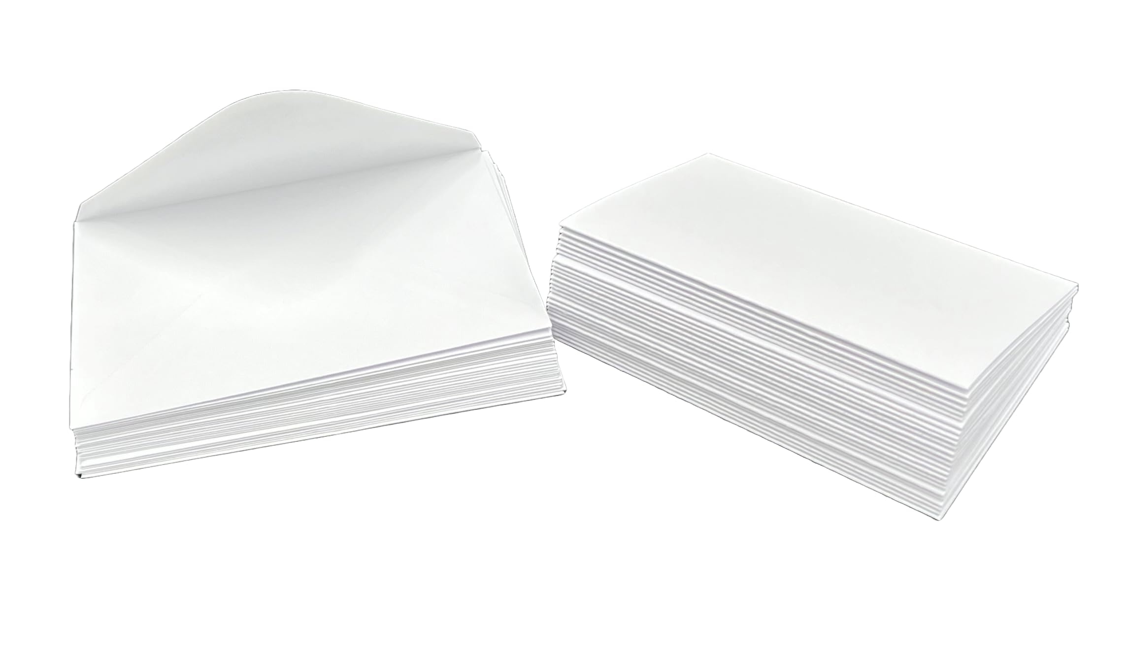 House of Card & Paper White 250gsm Pre Scored Card & Envelopes (Pack of 25)