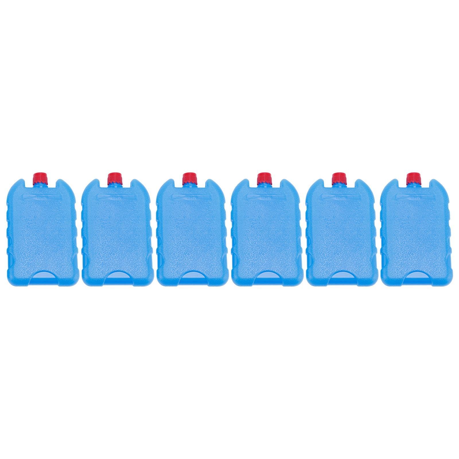 CALANDIS™ 6X Ice Cooler Blocks Reusable Cooling Ice Packs for Outdoors Picnics | Ice Boxes & Coolers | Cooking Supplies | & Hiking | Outdoor Sports-picture-11
