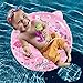 Baby Swimming Ring,Baby Swimming Float Ring Pool,Bathtub Toys Pool Accessories for Kids Toddlers,Inflatable Swimming Ring with Float Seat for 6-48 Months Children(Pink)