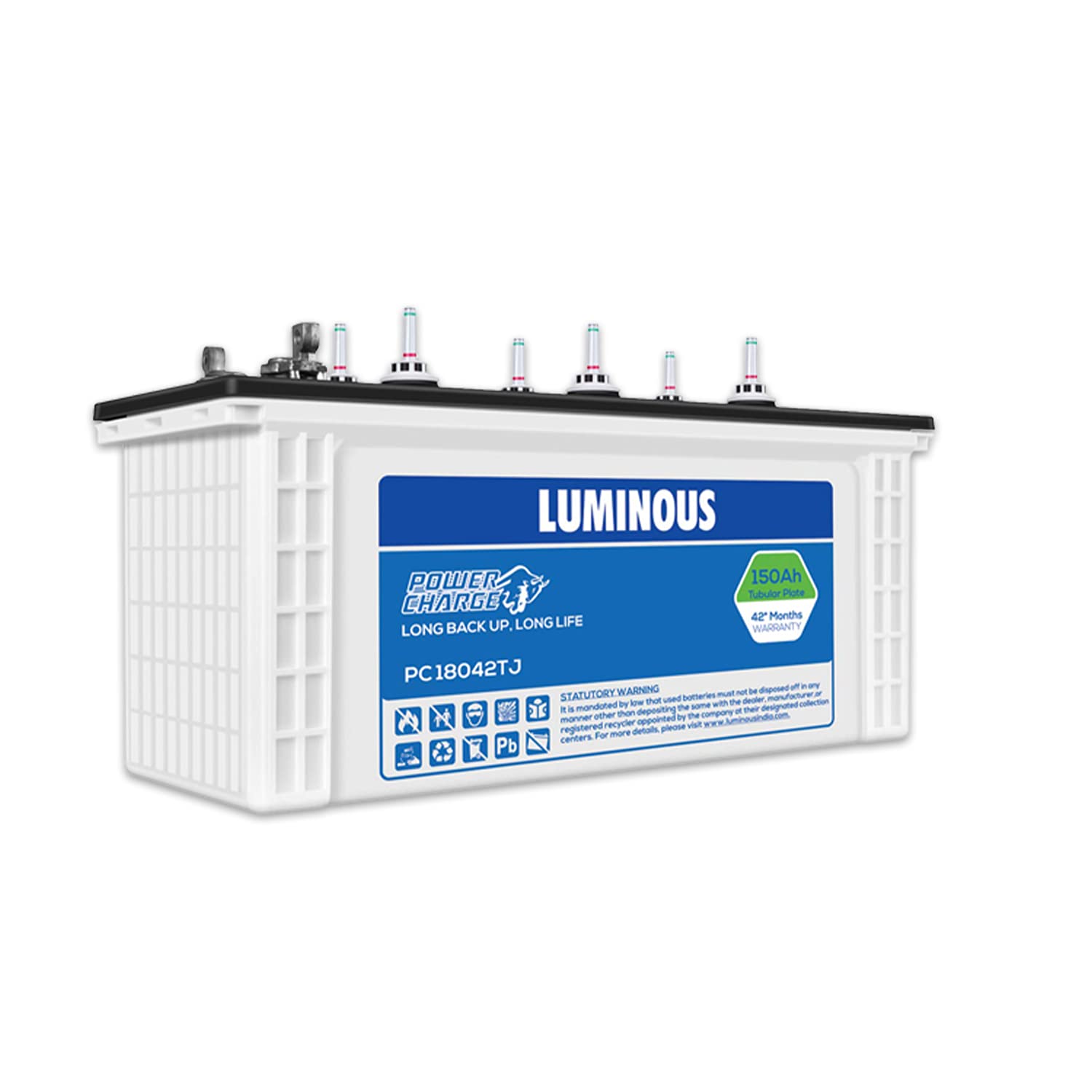 Luminous POWER CHARGE - PC 18042TJ 150AH Tubular Battery-picture-22