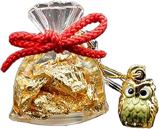 運を引き寄せる ふくろう 開運金運 招福祈願キーホルダー 開運 ツキが来る フクロウ 梟 ストラップ