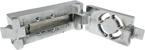 Miniatura 2 de Soporte giratorio de torre de wakeboard, gira en barco 135 grados, se adapta a estantes con patrón de 4 agujeros cuadrados para tornillos, gira en