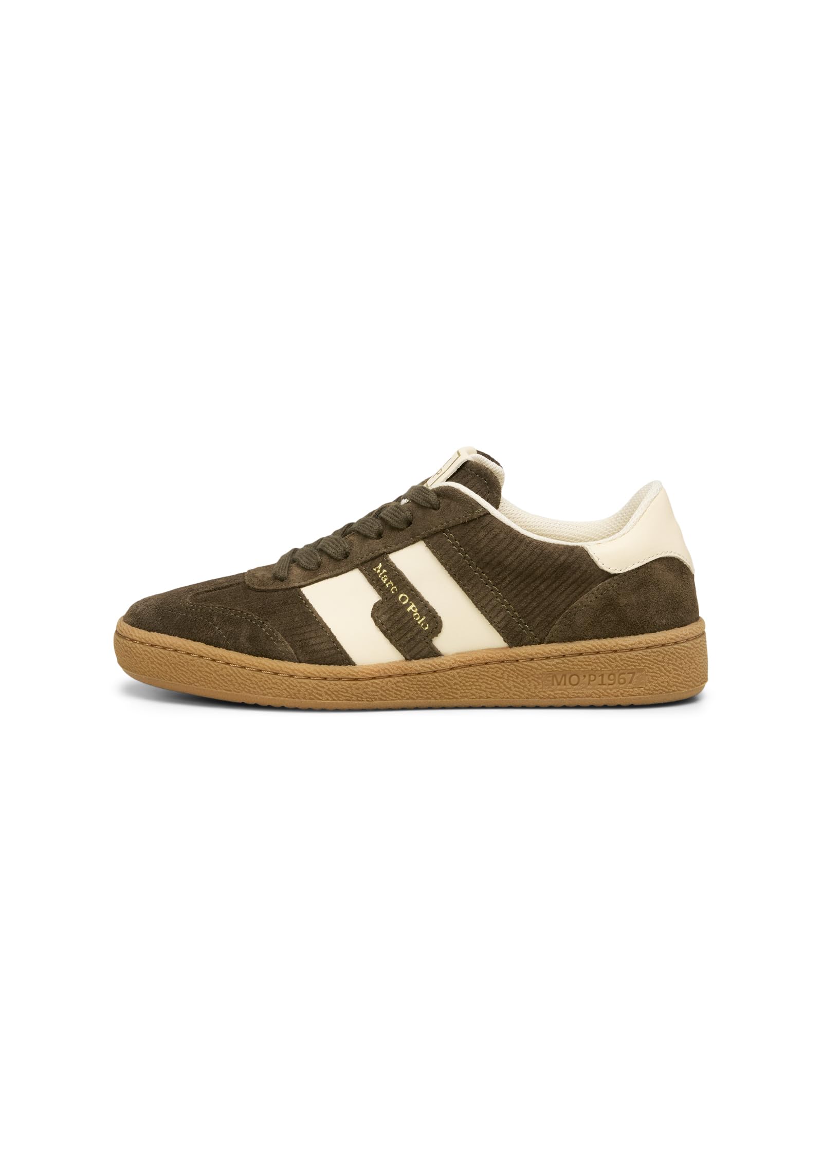 Marc OߴPolo Damen Sneaker flach mit Lederanteil Freizeit