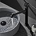KDEGK Matte Black Solid Brass Industrial Bathroom Faucet: Hot Cold Water Mixer Deck Mounted Basin Sink Tap With Retro Pipe Design(D)