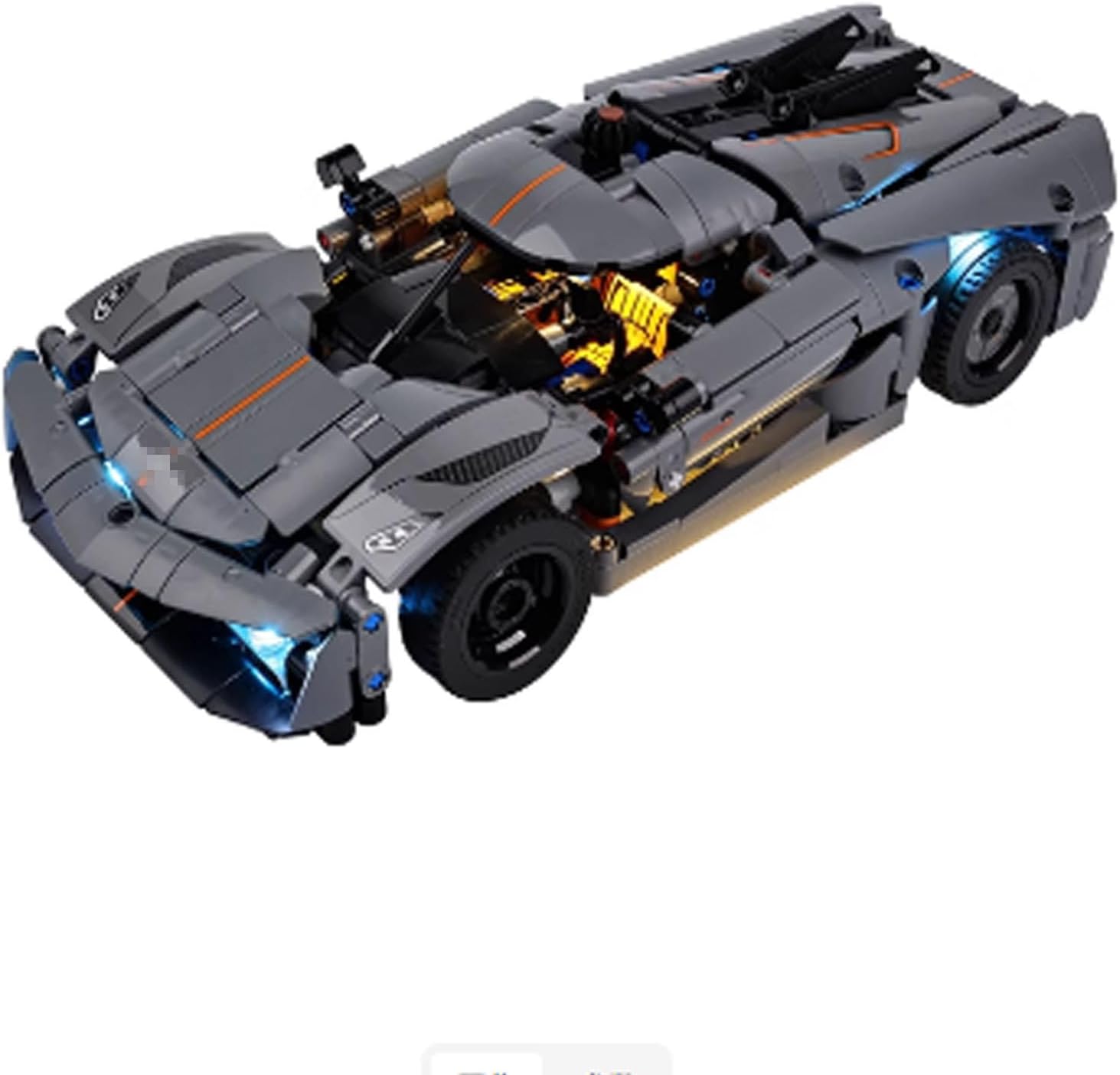 LED Lighting Kit Compatible with Lego 42173 Sports Car Series LED Light Set (Model Kit Not Included - Lighting Components Only)