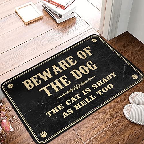 Tapis d'extérieur original 65 x 90 cm avec message d'accueil drôle - 2
