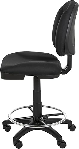 Miniatura 7 de OEF Furnishings Silla de oficina cómoda, 18-22 pulgadas, color negro