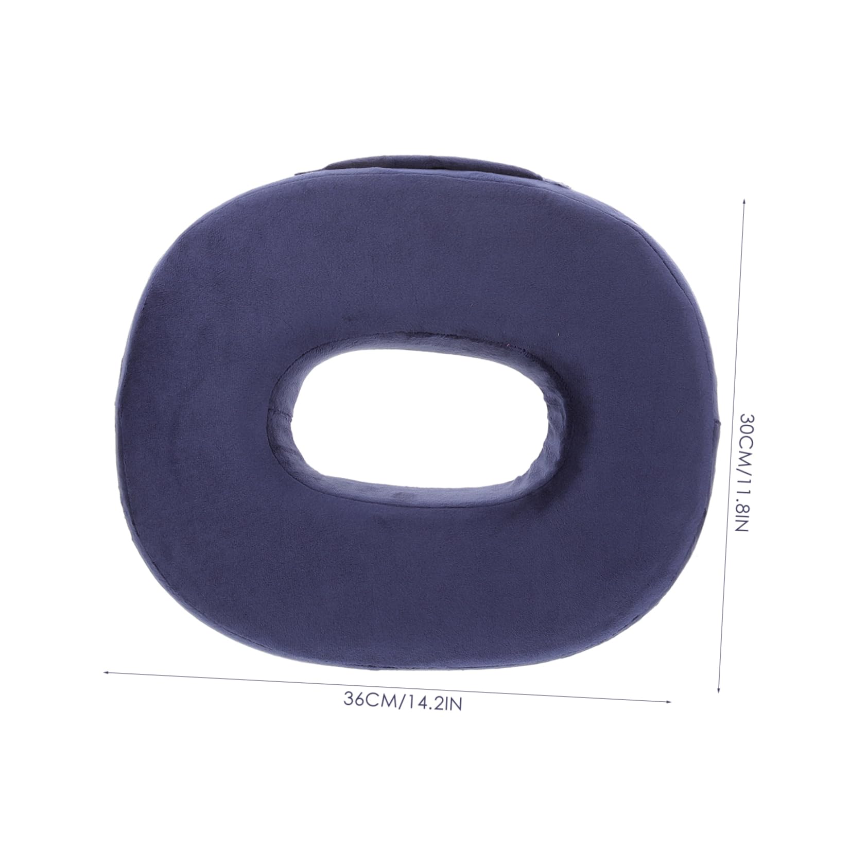 Homoyoyo de Asiento Reduce la Presión Coxis de Felpa Cojín para Oficina Tipo Donut Alta Rebote Cómodo y Coche Durante Viajes y Trabajo