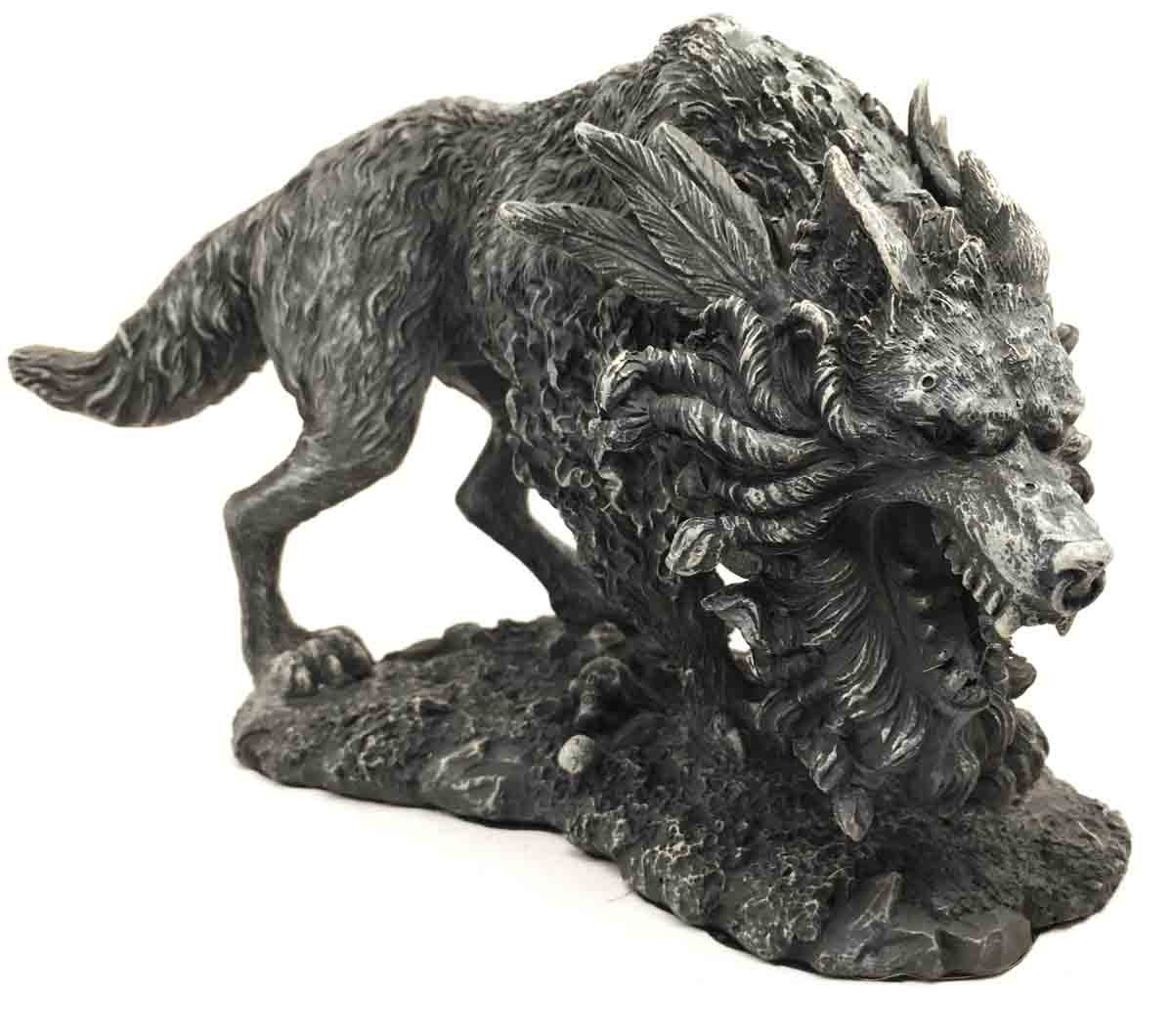 Figurine loup Fenrir pour remplacer les décorations banales par de l'art viking