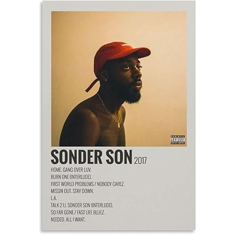 Brent Faiyaz Sonder Son Canvas Poster