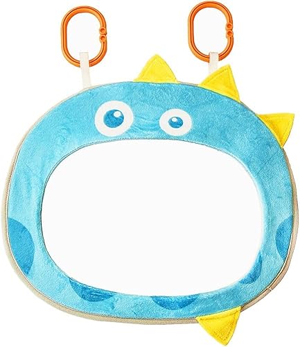 チャイルドシートミラー セーフティ 車用 ベビーミラー 補助ミラー 車内ミラー 赤ちゃん 広い視界 の安全を常に見守る アクリル鏡面 児童 後部座席 乳幼児用 ジャンボ キッズ 幼児 安全 カー用品 ベビーケア ベビー用品 カーアクセサリ 車ヘッドレスト幼