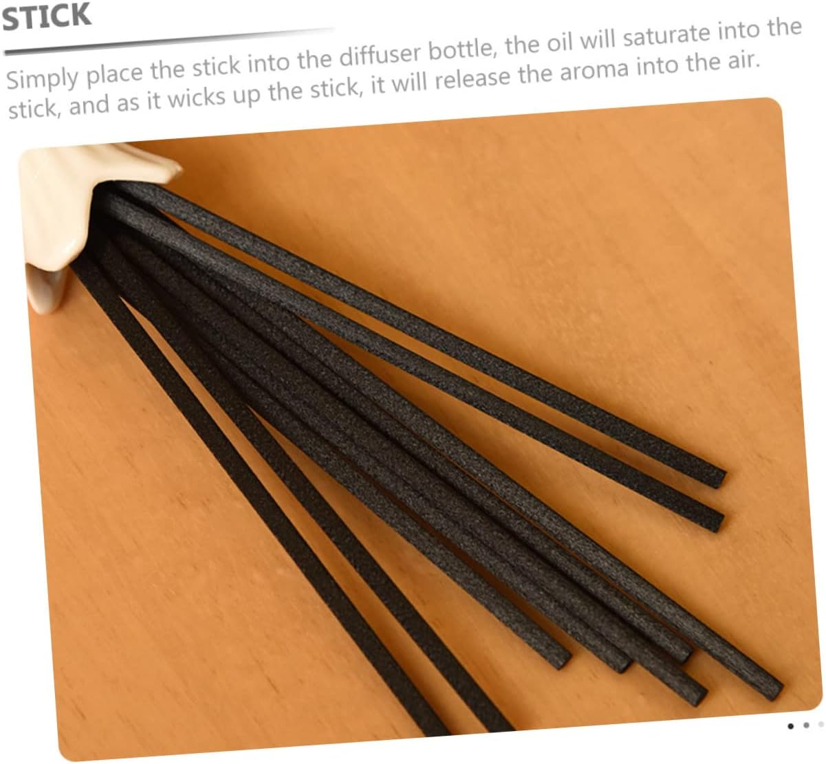 300pcs Diffuser Sticks Sticks for Essential Oils for Home Fragrance Spa Meditation and Travel Decor