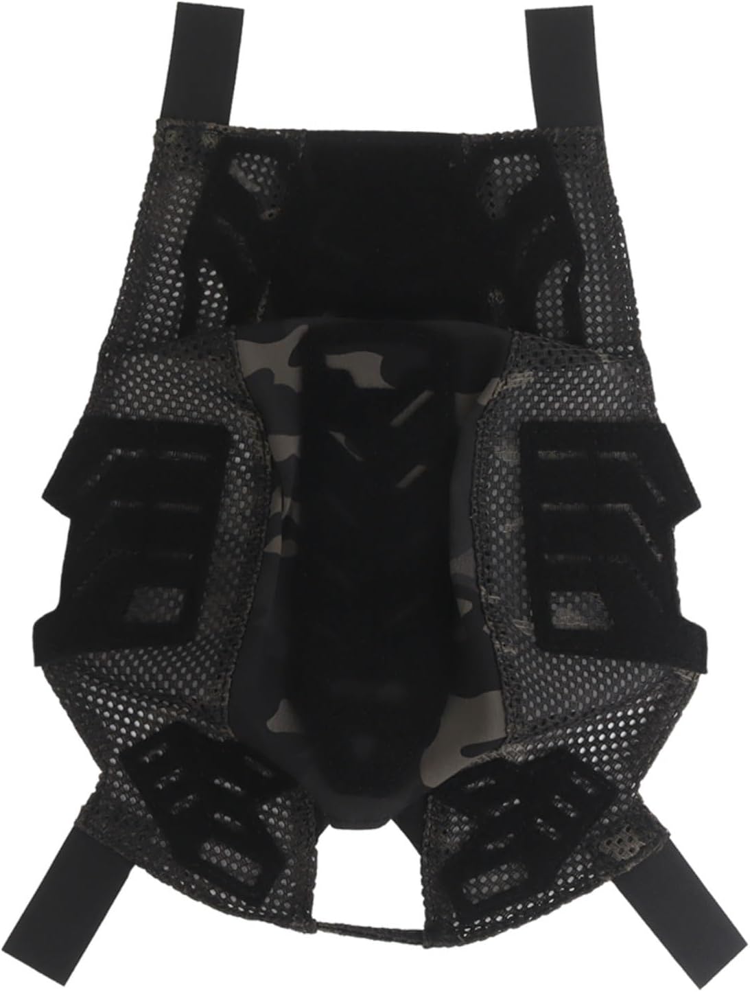 Tactical Helmet Cover, Size M, with Lightweight Loop Patch, Expandable Tactical Helmet Accessory for Paintball, CS Game
