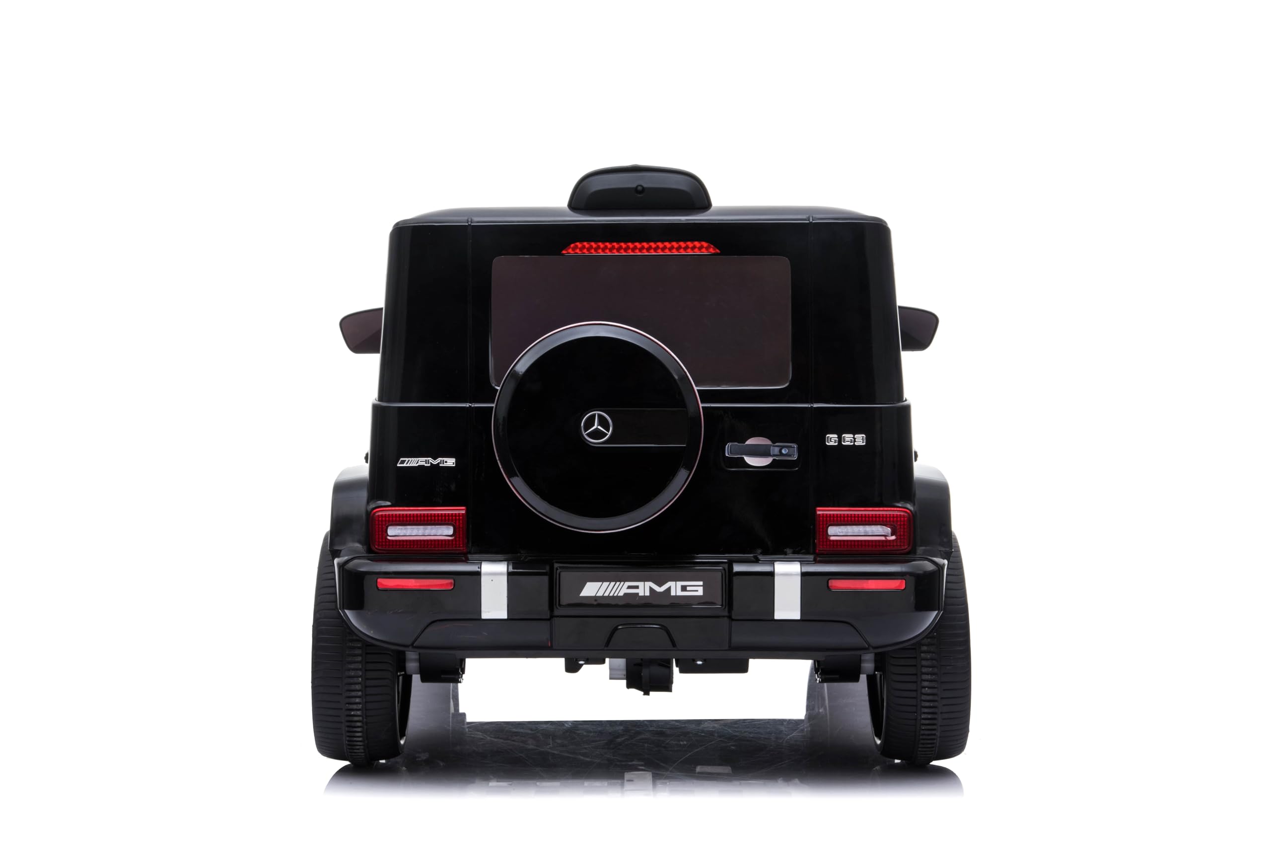 Macchina elettrica bambini Mercedes Classe G 2025, Nera, Originale con Licenza, Batteria al Litio, auta elettrica per bambini 3-5 anni con telecomando 2.4 GHz, MP3/USB/Bluetooth