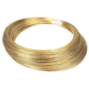 Bare Copper Wire for Jewelry DIY Making, 1.2-2Mm Diameter,16.4FT / 5M,a* 1.2nm