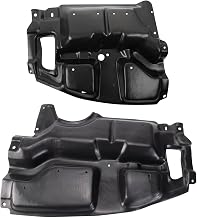 TRQ Driver & Passenger Side Lower Engine Splash Shield Compatible with 2005-2010 Scion tC SC1228100 SC1228101