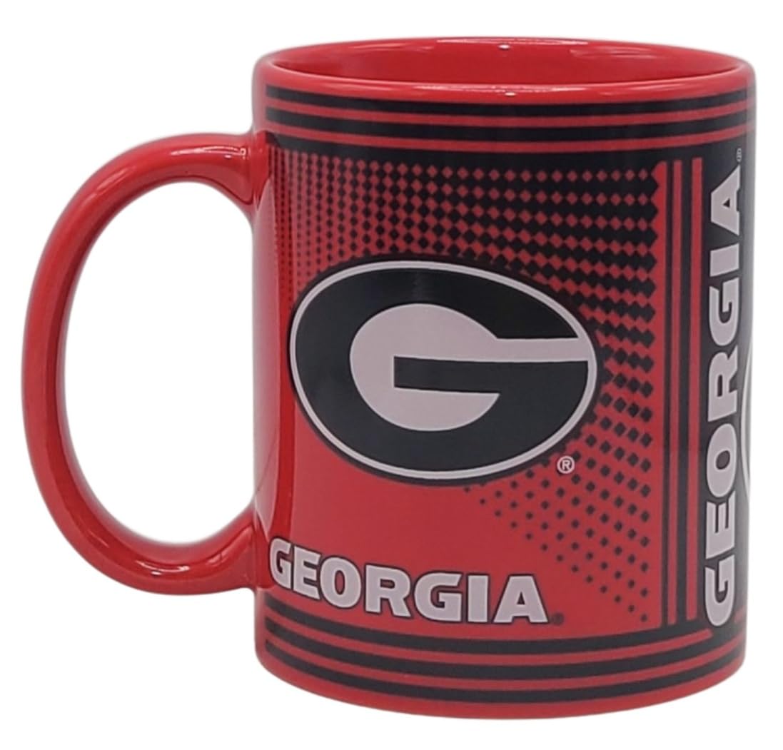 Boelter Brands NCAA - Taza de héroe sublimada de 325 ml (Georgia Bulldogs)