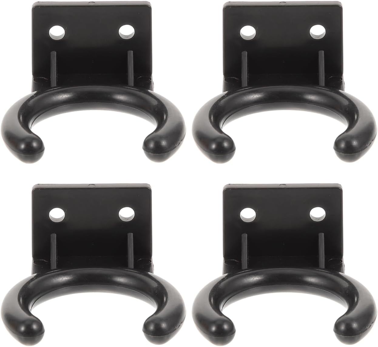 Muti Microphone Holder Wall Mount Mic Stand Storage Organizer Mic Hanger Hook for Stand Vertical Surface Mount and Freely Swiveling Metal Clip for Saving Desk Space Accessories 1.97inch