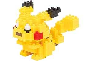 Pikachu Nanoblock Pokemon Construction Building Toy Set