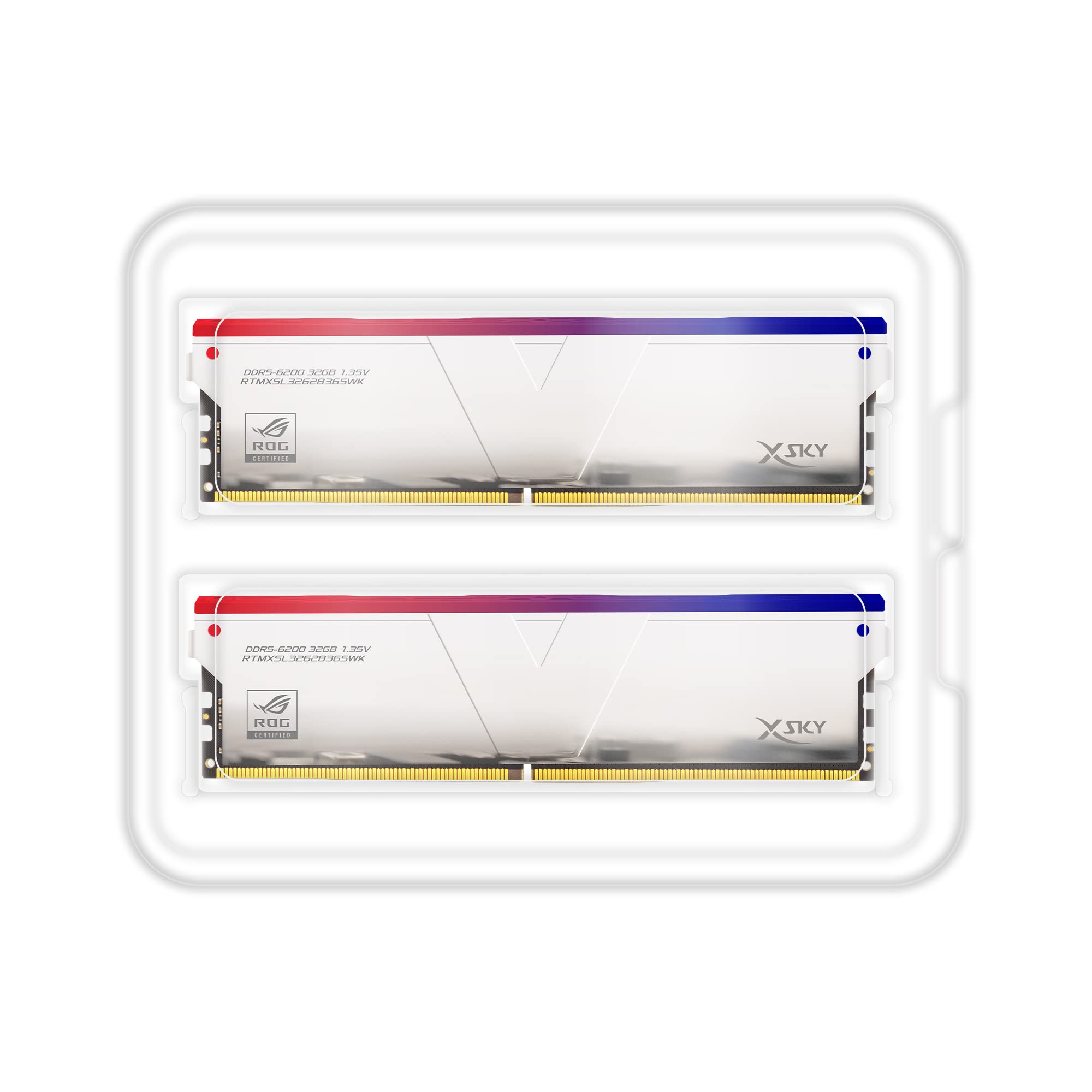 Amazon.com: V-Color DDR5 XSky ROG Certified 64GB(32GBx2) 6200MHz