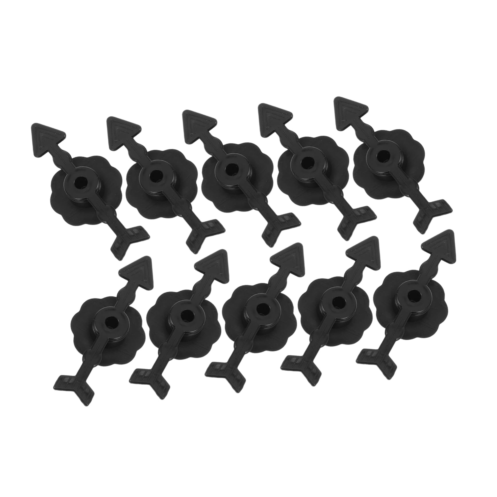 CIYODO Portable Learning Aid 10pcs Plastic Rotating Pointers Arrow Pointers for Boys and Girls Adults Enhance Engagement