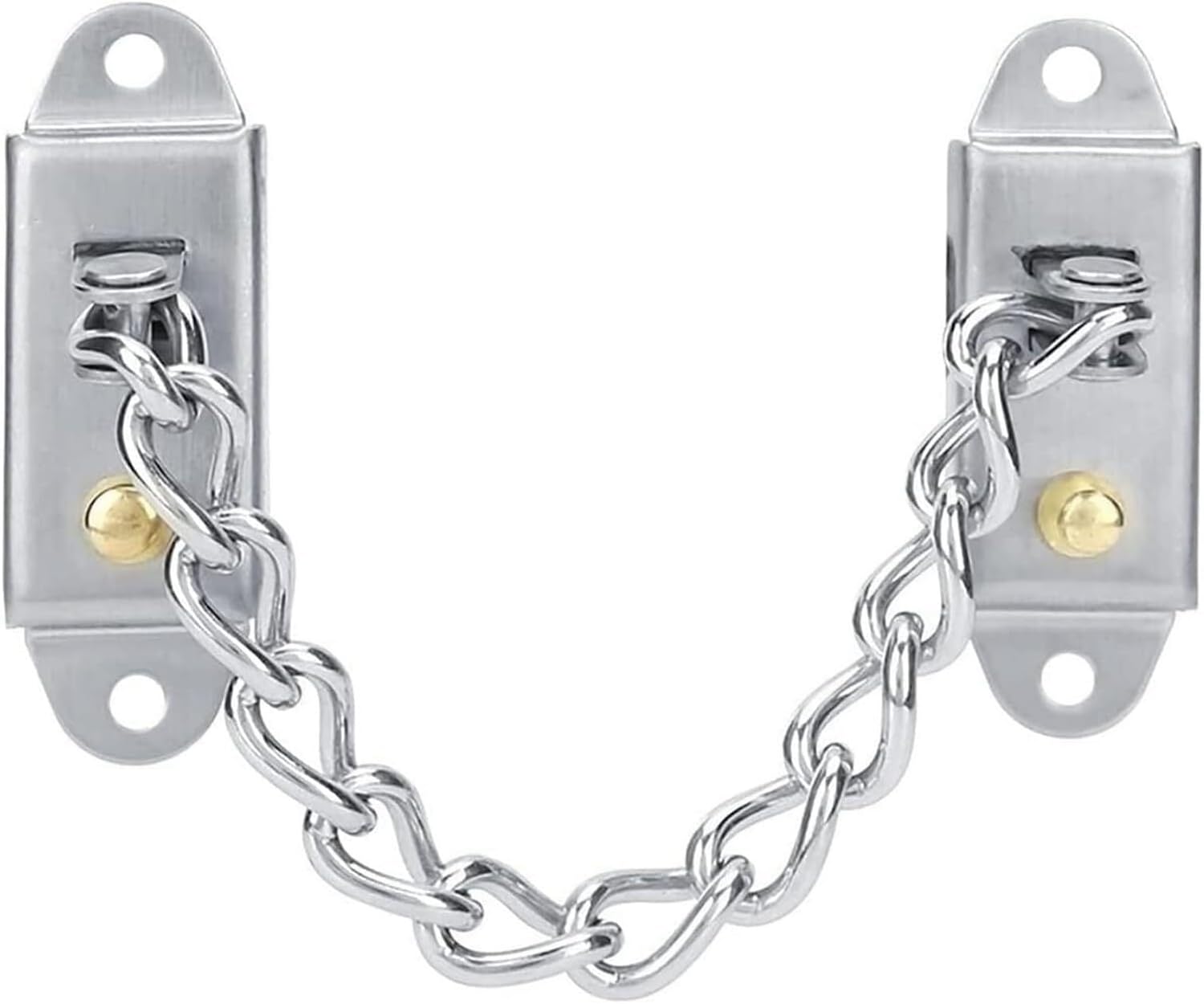Door Chain Internal Door Lock, Stainless Steel Door Chain Lock for Home Hotel Security