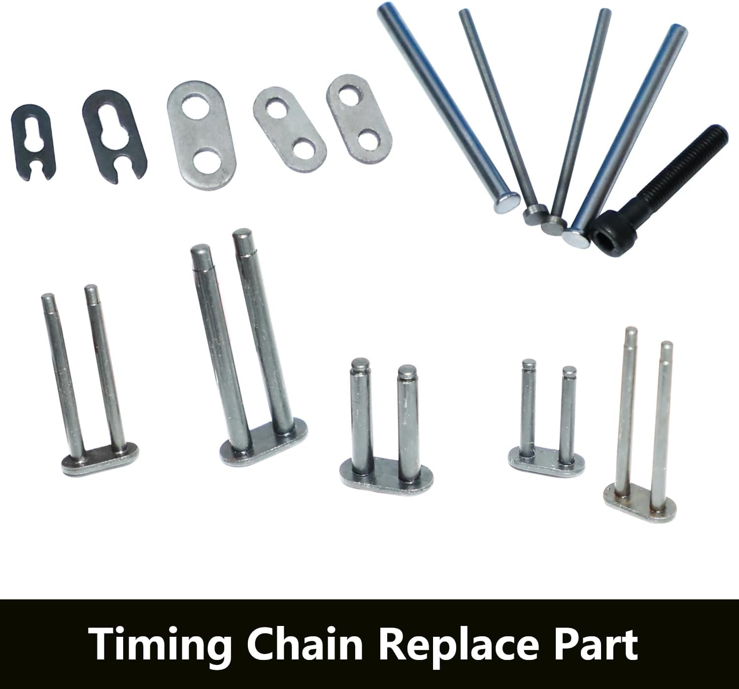 Engine Timing Chain Removal Installer Breaker Assembly Tools Kit Riveting Tool Double Camshaft Disassembler Compitable with Mercedes Benz M271 M272 M273 M276 Chrysler Replacemen for Jeep