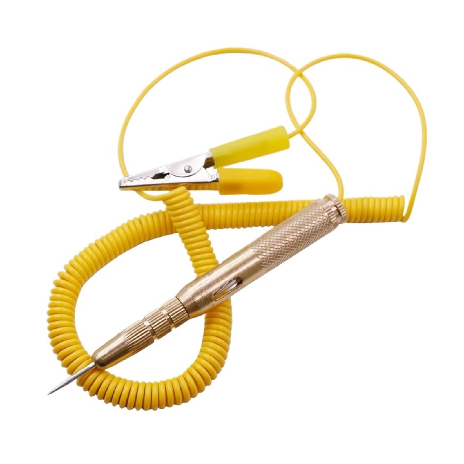 Misuratore di tensione, Confezione Da 5 Tester Di Circuito Automobilistico Universale Con Sonda Luminosa, 6 V, 12, 24 CC, Strumento Diagnostico For Elettrico 'auto, Luce Prova