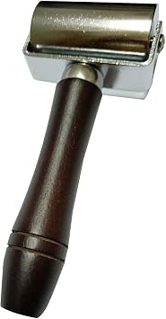 BANYOUR Leathercraft Roller Leather Press Edge Roller Leather Edge Creaser Smoother Leather Glue Laminating Roller 60mm