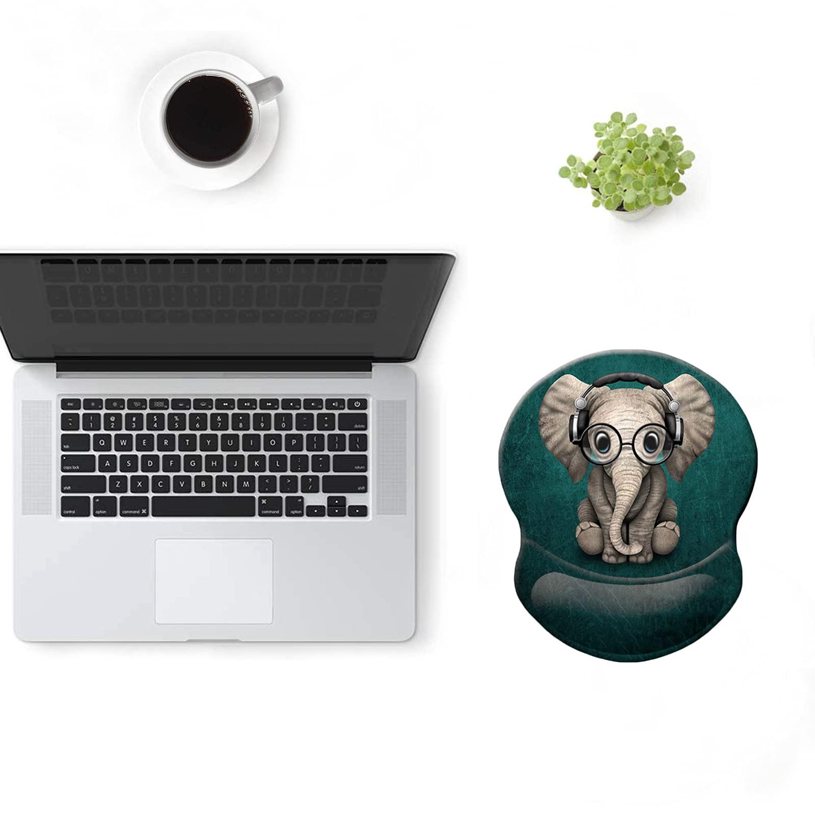 Almohadillas De Raton Alfombrilla De Mouse Con Soporte De Muñeca, Ergonómica, Con Soporte De Reposo, Alfombrilla De Mouse Para El Hogar, Oficina, Juegos, Trabajo, Fácil De Escribir Y Aliviar El Dolor