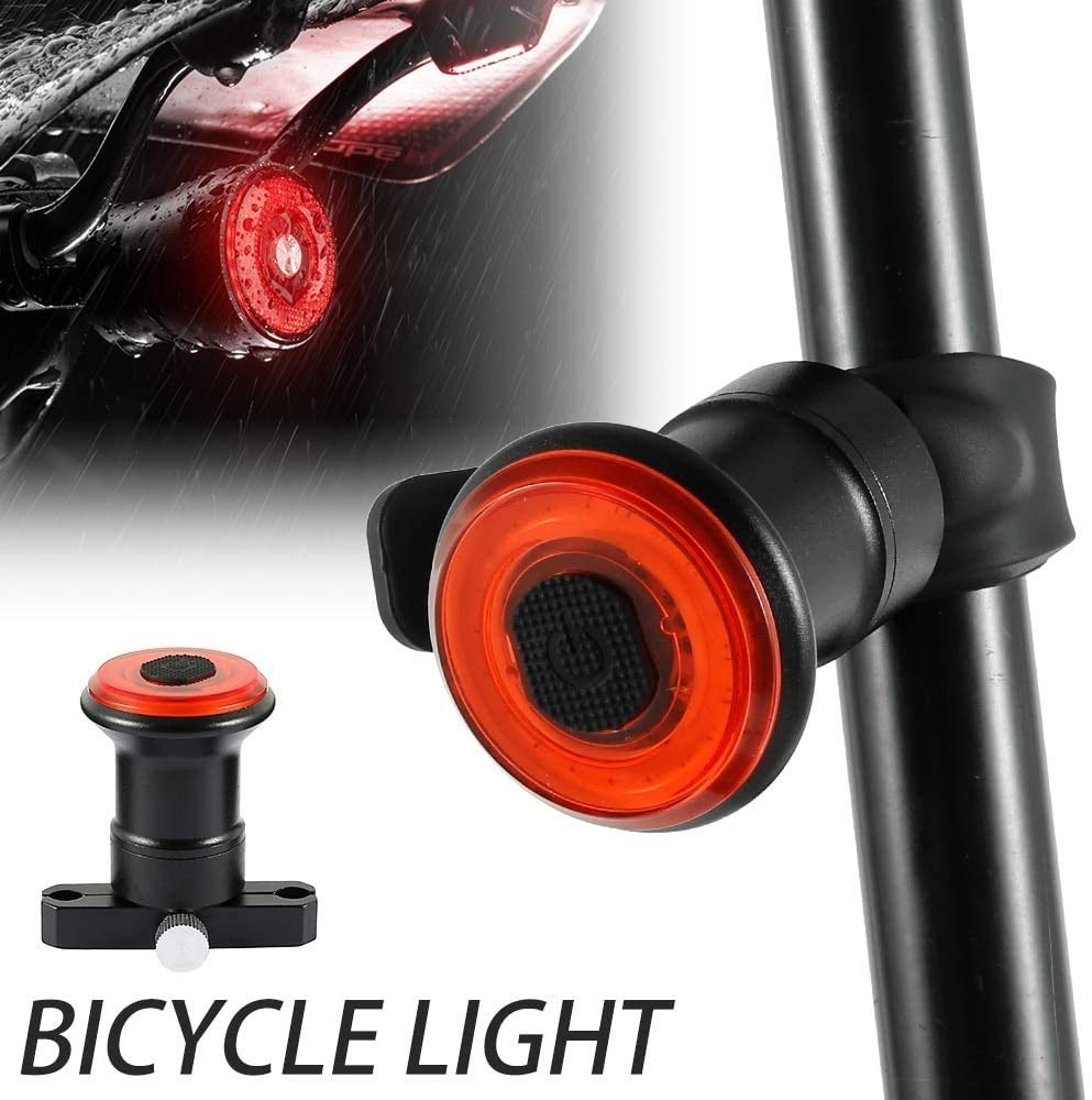 Lampka tylna roweru: tylna latarka rowerowa, ultra jasne światło hamowania, 100 lumenów, stroboskop, ładowanie przez USB, czerwone światło LED, wodoodporne, tylne światła do jazdy na rowerze szosowy