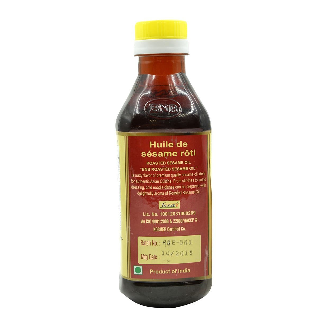 Bnb Roasted Sesame Oil 500 Milliliter Ml | Desertcart Seychelles