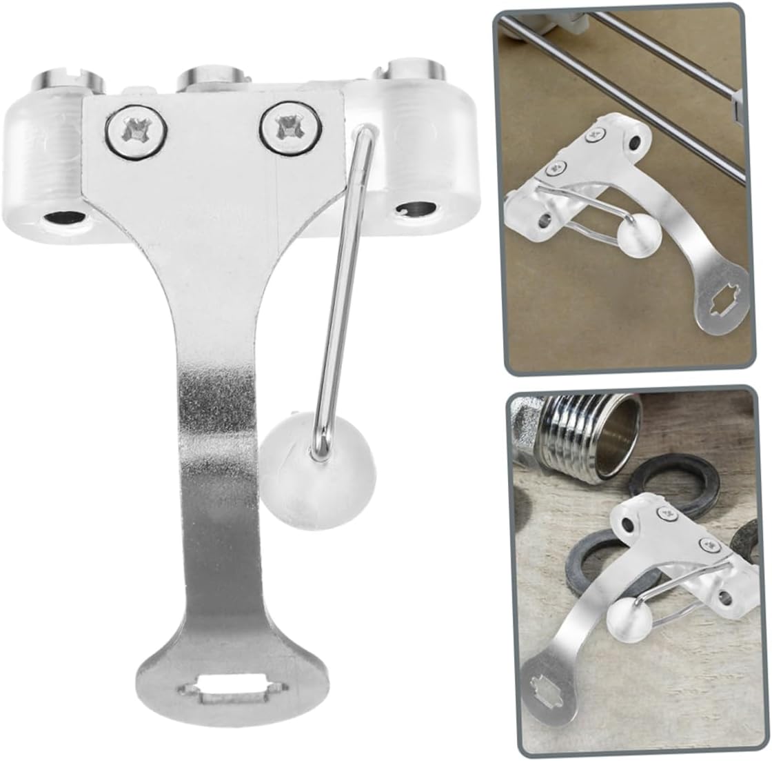 2Pcs Stainless Steel Fencing Epee Socket Bracket Replacement Tool Portable Fencing Stand Accessory for Training Equipment Compatible Standard Epee