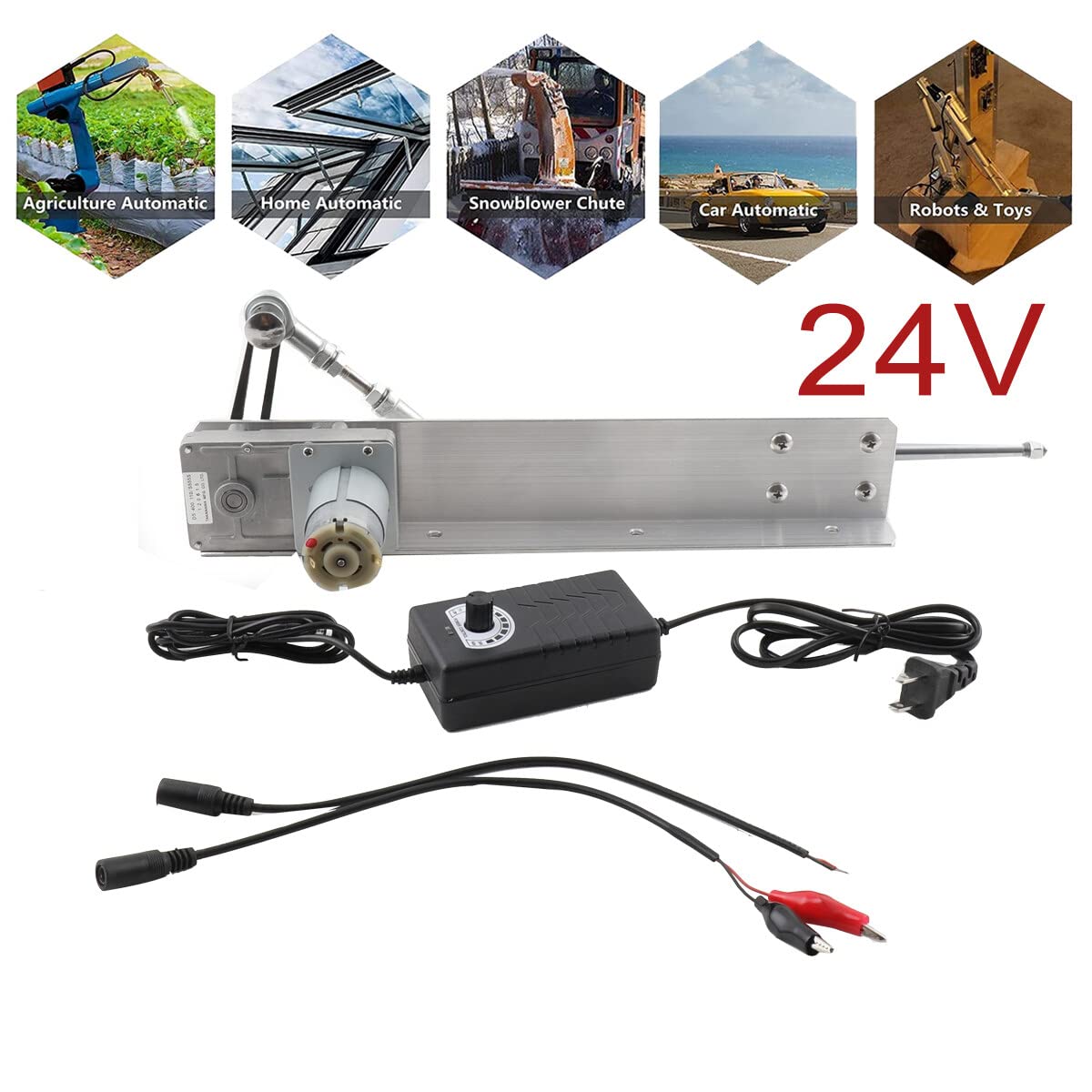Linear Actuator Hubkolbenmotor – DC 24V, 30-150 Mm Hub, 120 Rpm, Mit Fernbedienung & Ständer Linearaktor 120rpm Verstellbarer Hub Linear Actuator Hubkolbenmotor – DC 24V, 30-150 Mm Hub, 120 Rpm, Mit Fernbedienung & Ständer Linearaktor 120rpm Verstellbarer Hub