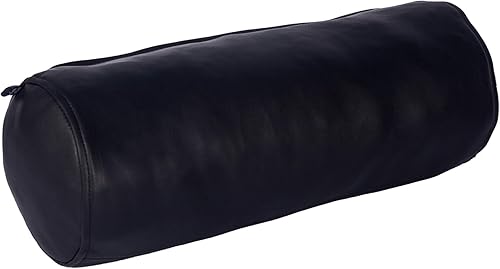 Funda de almohada redonda para cilindro cervical, diseño ergonómico para cabeza, cuello, espalda y piernas, ideal para soporte de columna vertebral
