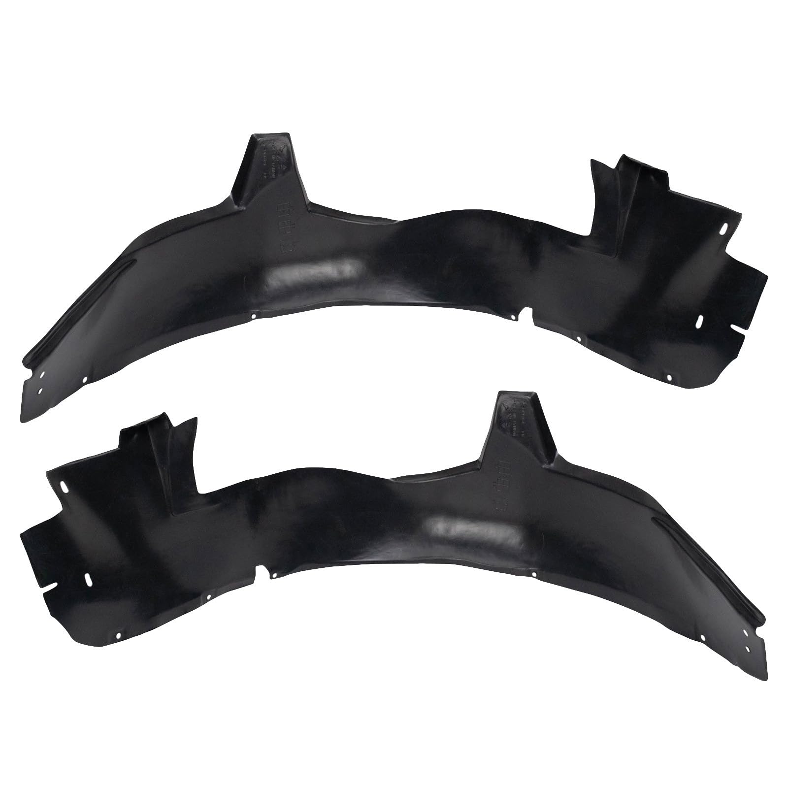 TRQ Front Inner Fender Liner Set | For 2005-2008 Buick LaCrosse GM1250109 GM1251109