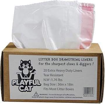 extra large litter box liners